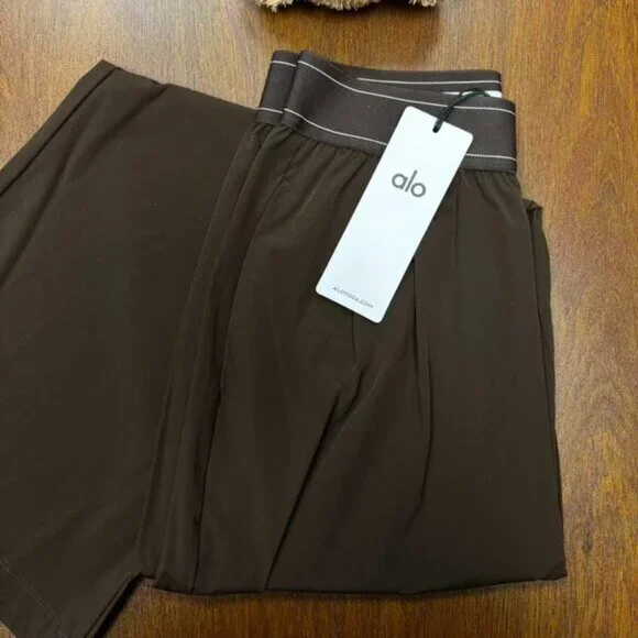 ALO Yoga Suit Up Trouser Coffee Brown (Regular)🔥🔥 - Picture 4 of 8